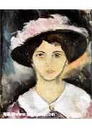 Woman in a Pink Hat