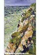 Port en Bessin, a Cliff