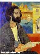 Portrait of Emile Bernard at Florence