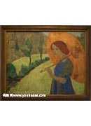 Madame Serusier with a Parasol