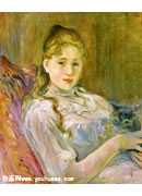 Young Girl with Cat