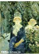 Woman in a Garden