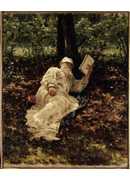 з•Үά•ж˹̩ɭϢ - Lev Nikolayevich Tolstoy resting in the forest.