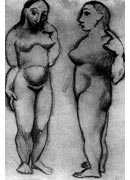 Two naked women