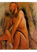 Seated nude