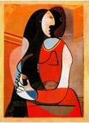 Seated woman