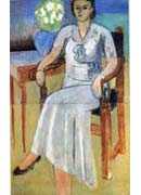 Woman with a White Dress