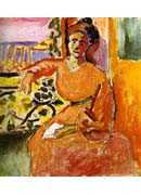 A Woman Sitting before the Window