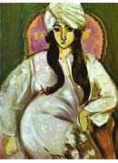 Laurette in a White Turban