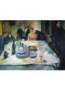 ϣ˵Ļ(ɿ) - The Wedding of the Bohemian, Munch Seated on the Far Left