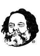 Russian anarchist and philosopher Mikhail Bakunin