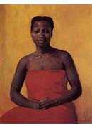 Seated Black Woman, Front View