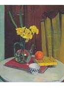 Jug with yellow primroses