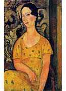 Young Woman in a Yellow Dress (Madame Modot)