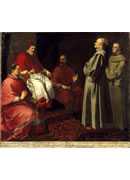 The Blessed Giles Levitating before Pope Gregory IX