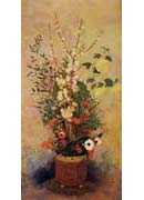 Vase of Flowers with Branches of a Flowering Apple Tree