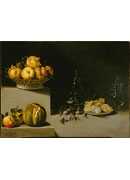 ˮͲ - Still life with fruits and glassware