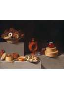 ǹ - Still Life with Sweets and Pottery