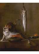 è - Still Life with Cat and Fish