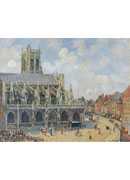 ׶ɳʥͽ̻ - Camille Pissarro The Church Saint