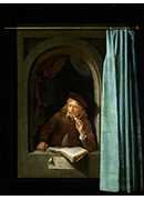 Ի - Gerrit Dou Self portrait