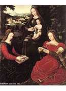 ʥĸʥͽ - virgin and child with saints