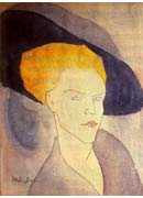 Head of a Woman with a Hat