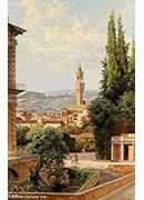 view of the palazzo vecchio the fiesole