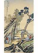  - seven worthies in a bamboo forest