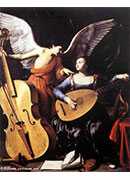 saint cecilia and the angel