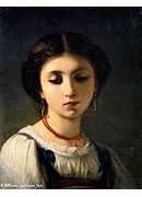 Ů - portrait of a young italian girl