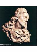 Ф - bust of christ