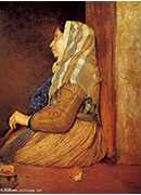 a roman beggar woman