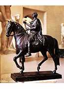 equestrian statue of louis xv