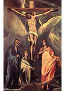 ʮּϵĻλŮʥԼ - christ on the cross with the two maries and st john