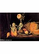 ˮ붫 - still life with fruit and oriental china