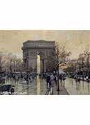 the arc de triomphe, paris