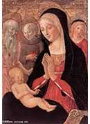 ʥĸӣʥͽʹ - madonna and child with saints and angels