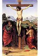 ҮѣʥԼͽķ - crucifixion with sts john and jerome