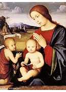 ʥĸСʩϴʥԼ - madonna and child with the infant st john the baptist