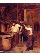 the blacksmiths shop