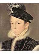 ˹Ф - portrait of king charles ix of france