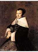 ֳȵŮʿ - portrait of a seated woman holding a fan