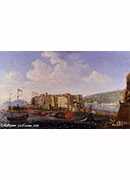 a view of the darsena, naples