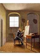 caspar david friedrich in his studio