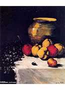 :ƻ - a still life with apples and grapes