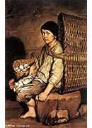 boy with a basket