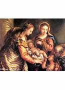 ʥͥʩϴʥԼʥɪ - holy family with st john the baptist and st catherine