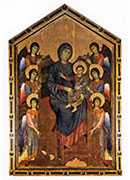 ʥϵʥĸӣʹ - the virgin and child in majesty surrounded by six angels