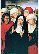 ʮּ(˫ۻҷʥŮ) - the holy women right panel of the diptych of the deposition